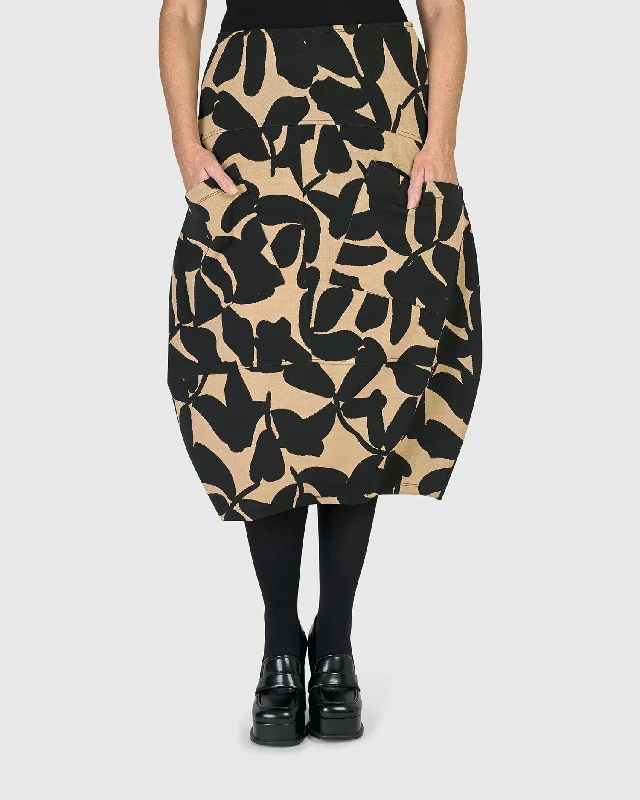 Comfortable Looks Pippa Cocoon Skirt, Blackout