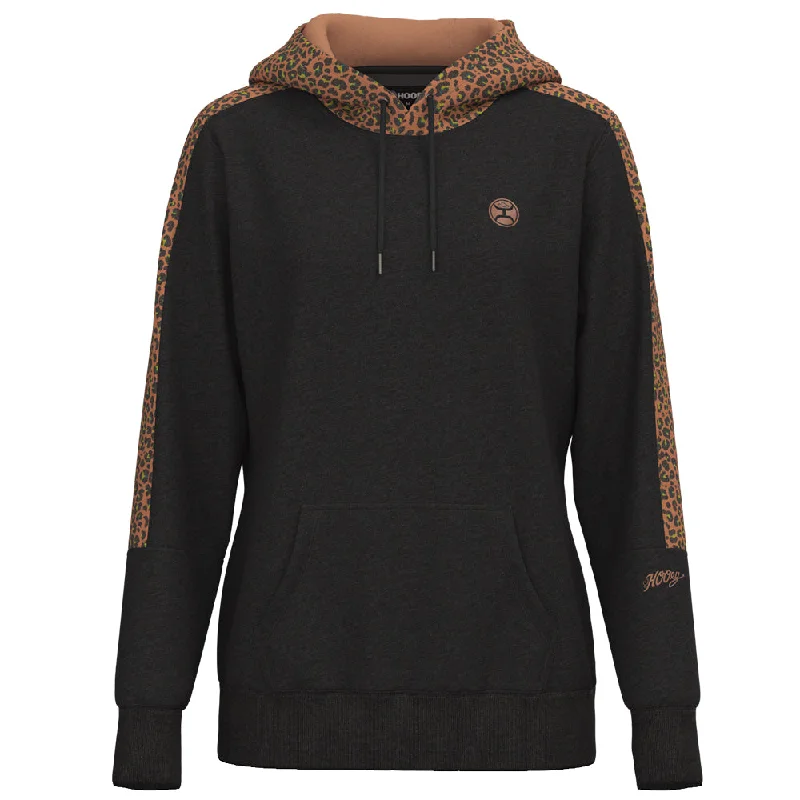 Sports Vitality Style "Canyon" Asphalt w/Cheetah Print Hoody