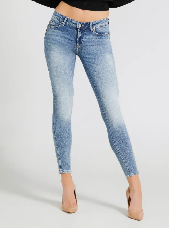 Comfortable and simple Eco Mid-Rise Curve X Denim Jeans In Museum Light Wash