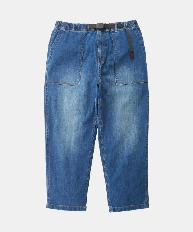 Fashion Comfort Stretch Denim Loose Tapered Pant