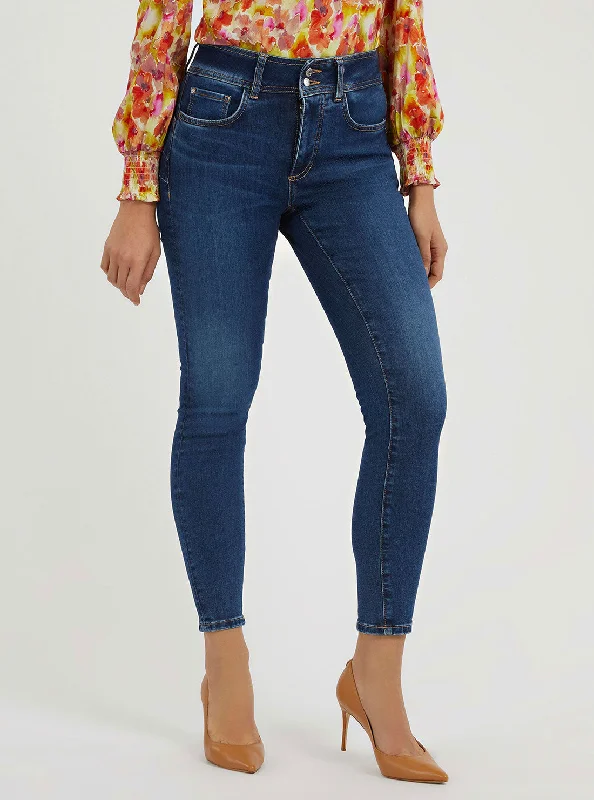 Alice style Eco High-Rise Shape Up Denim Jeans In Grounds Wash