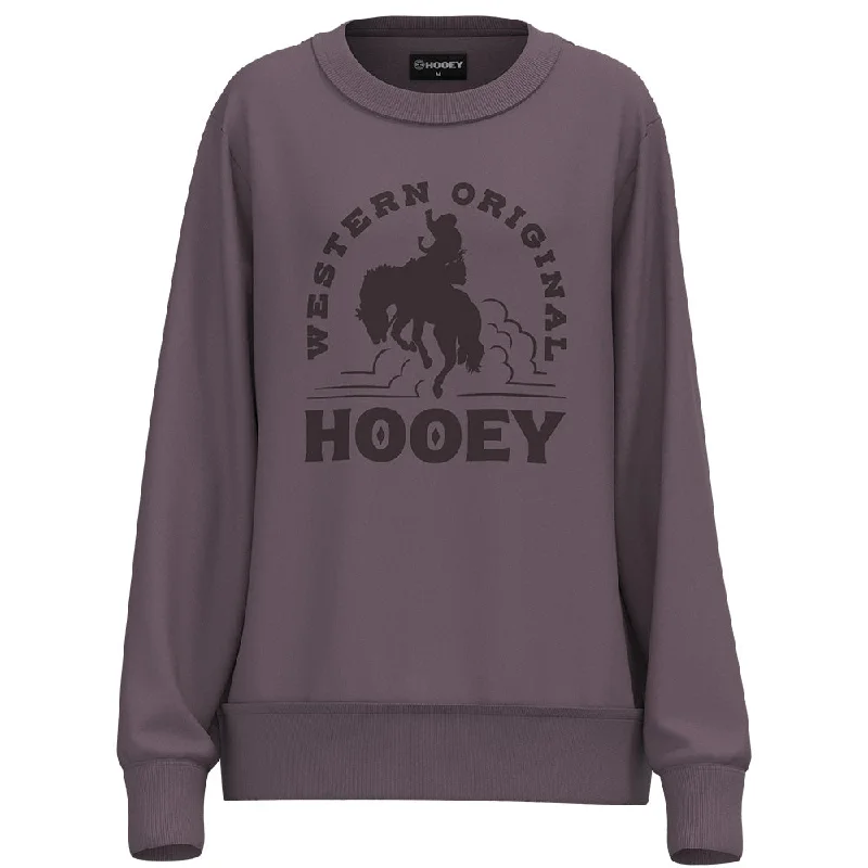 Trendy Comfort "The Crew" Ladies Purple Pullover