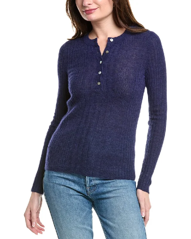 High-end Fashion Madewell Madison Alpaca-Blend Pullover