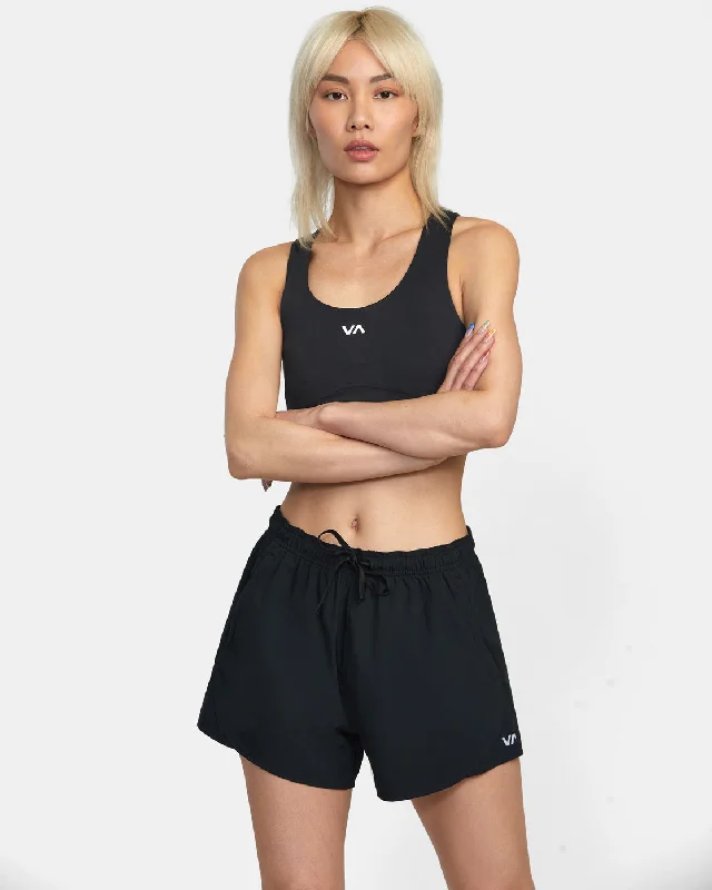 Simple Elegance VA Essential Yogger 12" Sport Shorts - Black