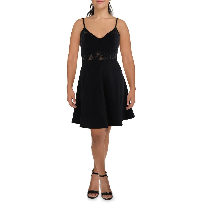 Urban Fashion City Studio Womens Plus Unlined Mini Cocktail And Party Dress