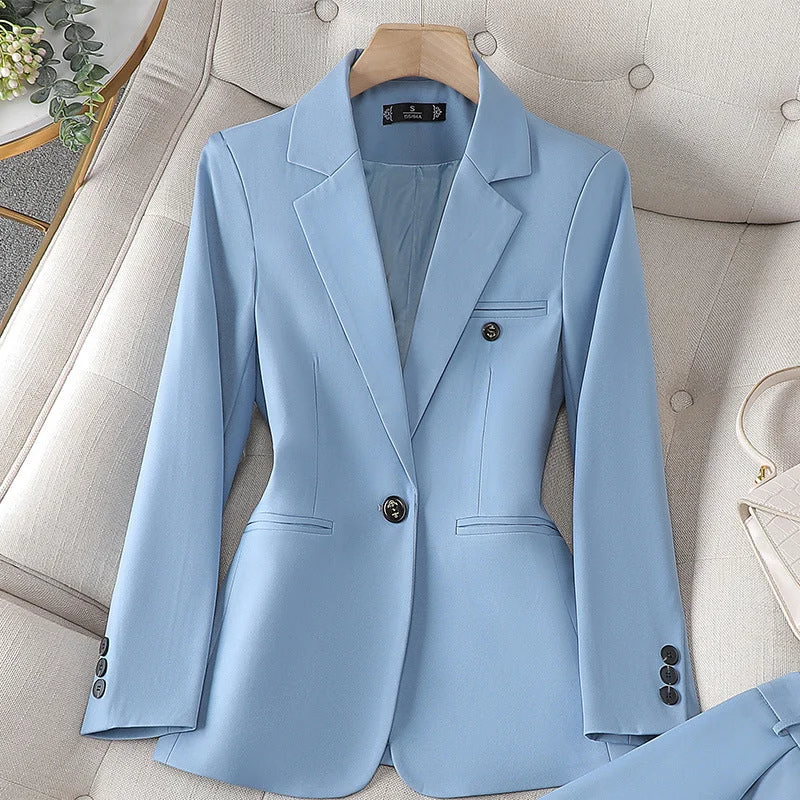 Urban Design Sense New Autumn And Winter Women's Long Sleeves Professional Tailored Suit