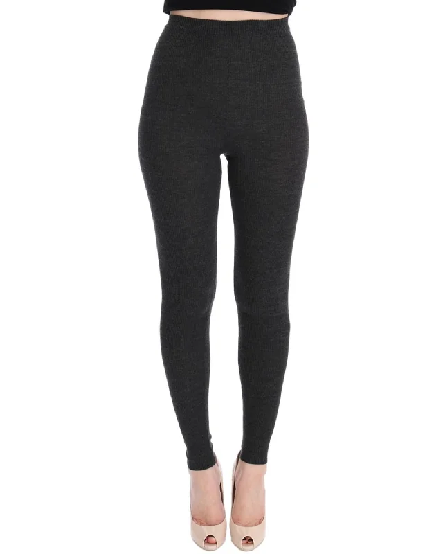 Skirt style High Waist Wool Tights Pants 40 IT Women