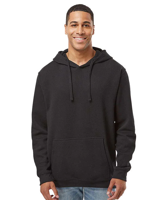 Printed Patterns 6926 - LAT Adult Pullover Fleece Hoodie | Black