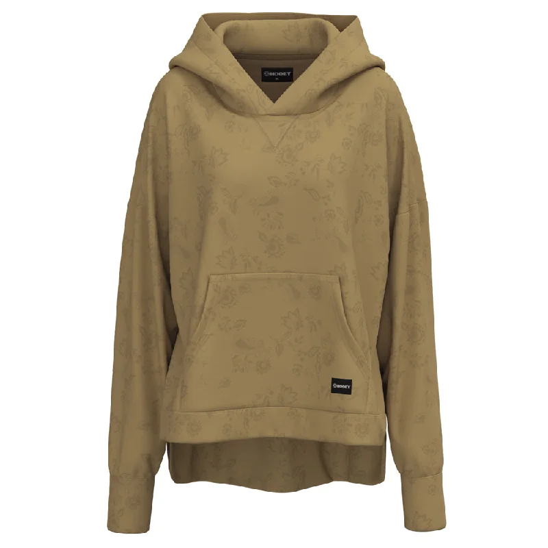 Sports Yoga Style "Roomy" Tan Hoody
