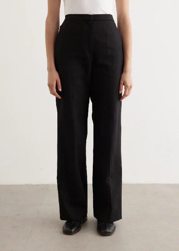 Simple Elegance Zora Tailored Straight Trousers