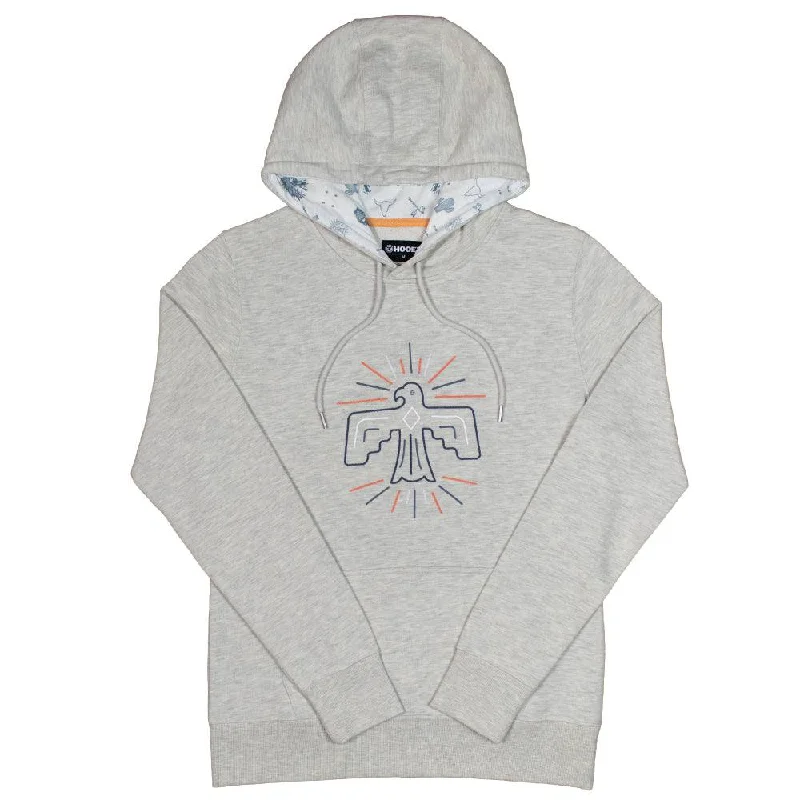 Thin Design "Prairie" Grey w/TB Bird Logo Hoody
