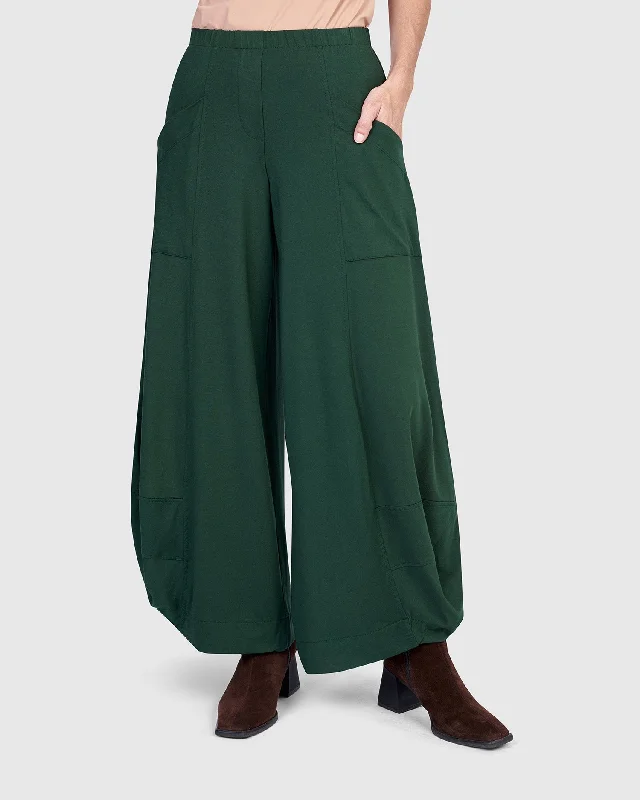 High-end Wear Essential Punto Pockets Pants, Jungle