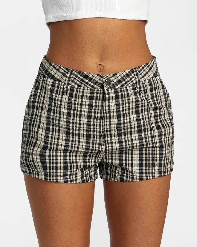 Editorial Design Mavis Shorts - Black