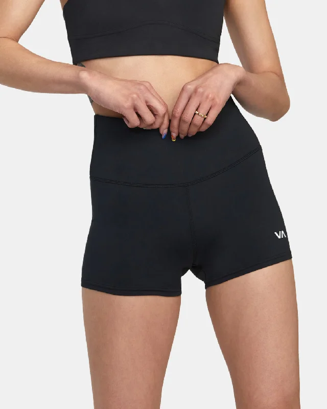 Everyday Comfort Shorty Workout Shorts - Black