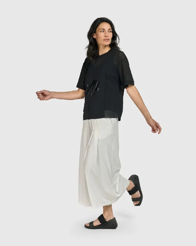 Comfortable And Simple Tekbika Royale Pants, Eggshell