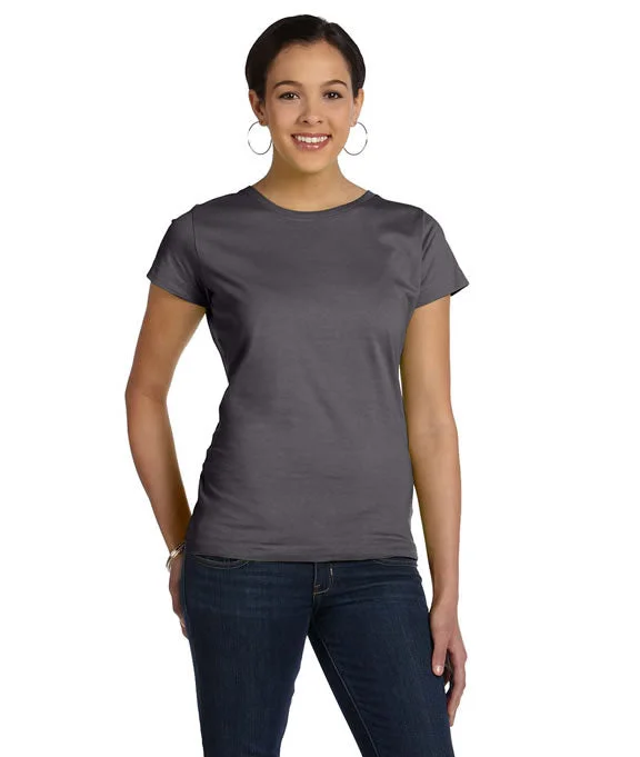Versatile Itinerary 3516 - LAT Ladies Fine Jersey T-Shirt | Charcoal
