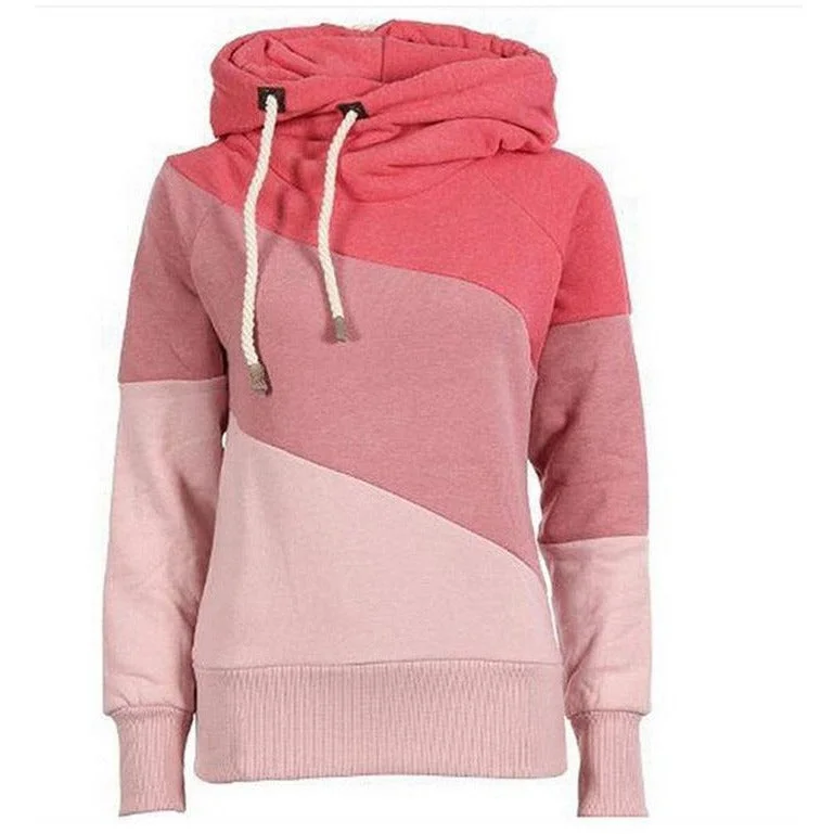 Soft Clothing Womens Three Colour Shades Hoodie