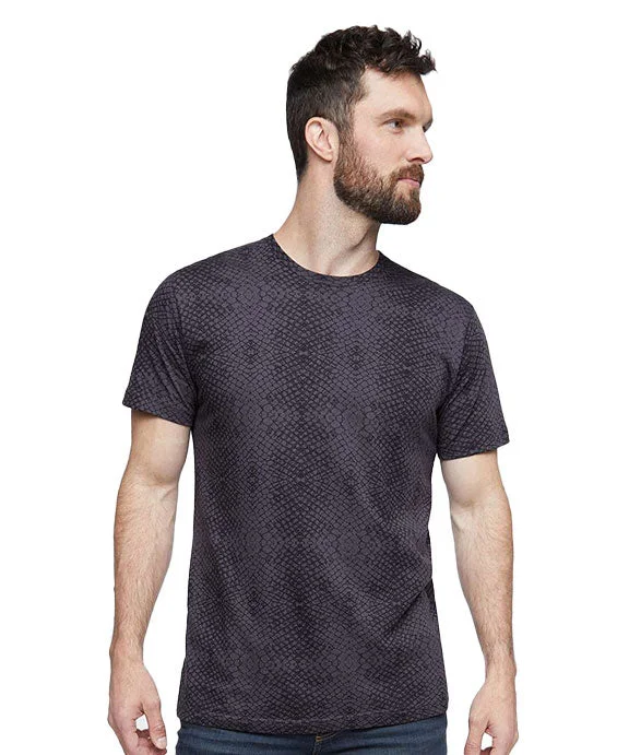 Casual Chic Wear 6901 - LAT Fine Jersey T-Shirt | Black Reptile