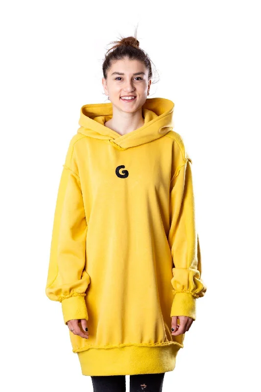 Casual Street TheG Fresh Oversize Hoody Woman // yellow