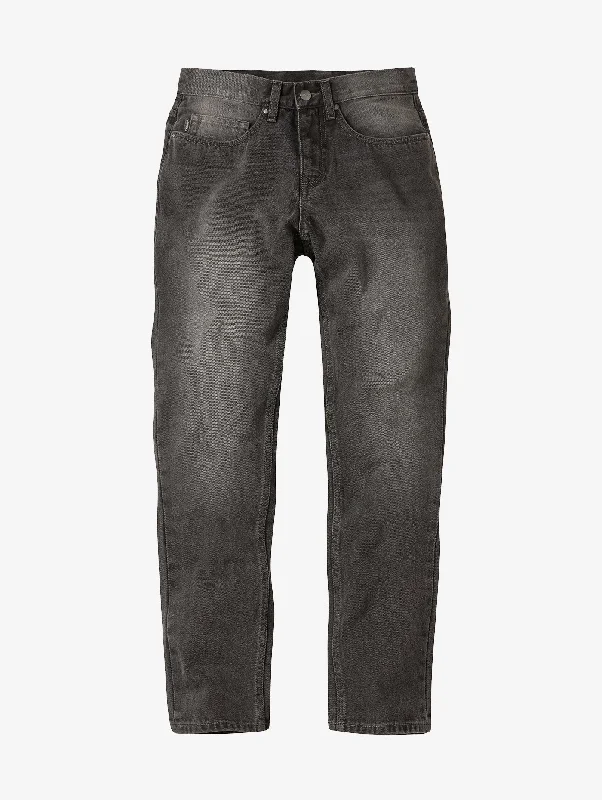 Lounge Chic Women's Sarn Organic Jean (Black Mid Wash)