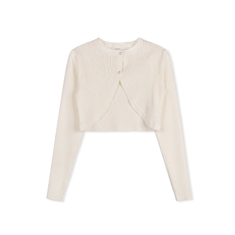 Soft Wear Velvette Label Teen Bolero Cardigan