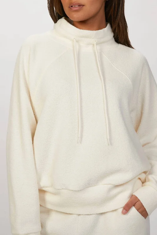 Exquisite Details Maceo Sweat 4.0 Shirt In Ivory