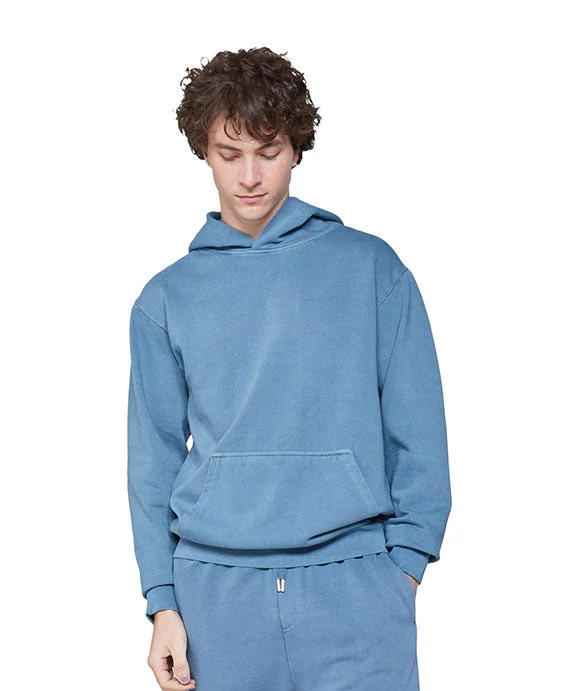 Street Charm LS16001 - Lane Seven Unisex Urban Pullover Hooded Sweatshirt | Pebble Blue