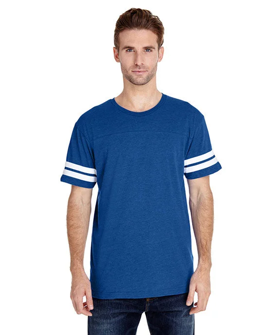 Trends 6937 - LAT Mens Football T-Shirt | Vintage Royal/White