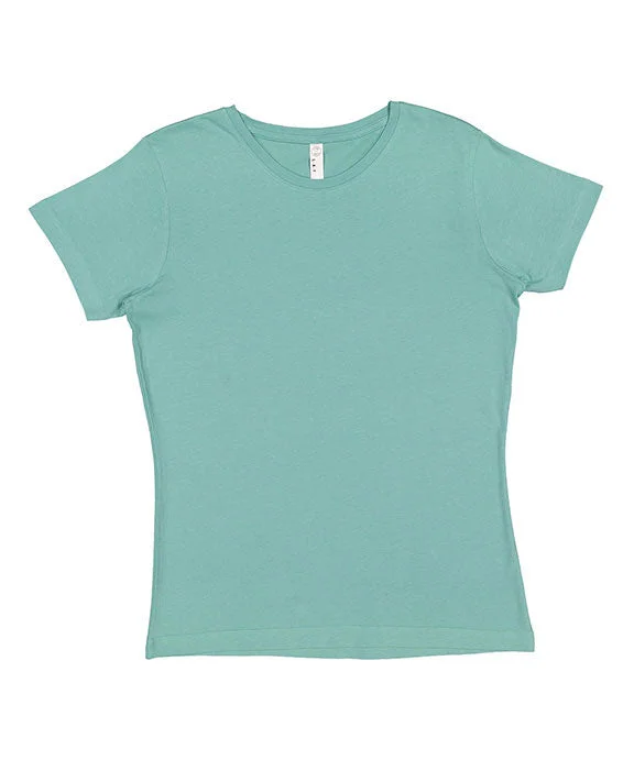 Luxury Customization 3516 - LAT Ladies Fine Jersey T-Shirt | Saltwater