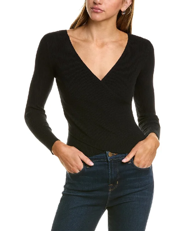 Versatile Items Lea & Viola Surplice Sweater