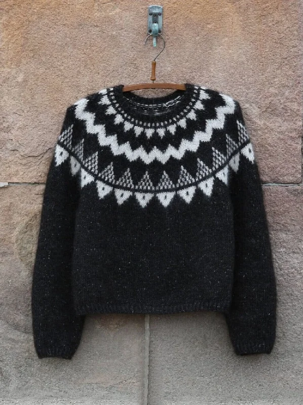 Leisure And Entertainment Selene sweater by Anne Ventzel, No 20 + Silk mohair yarn kit (ex pattern)