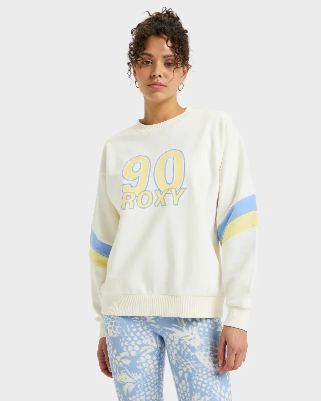 Simple Design Womens Essential Energy Crew Neck