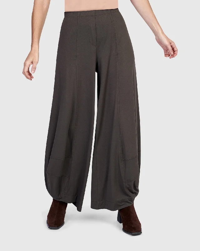 Exquisite workmanship Essential Punto Pants, Khaki