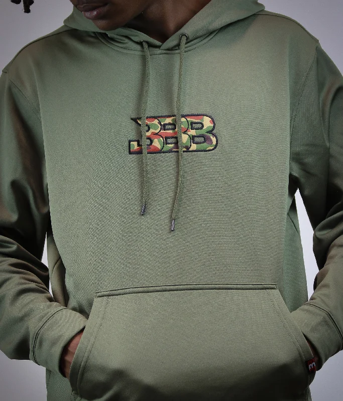 High Street Design BBB Cool Breeze Hoodie -Olive Green