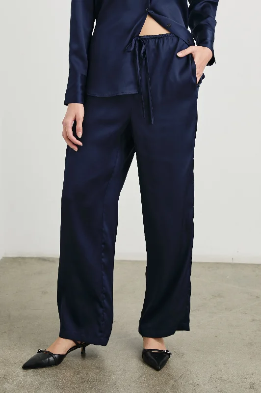 Ethnic Style DAMANI PANT - NAVY