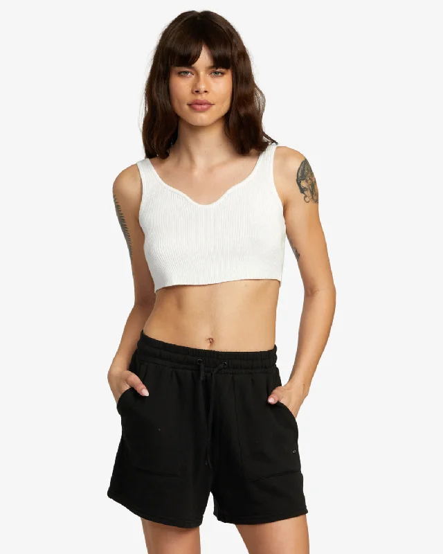 Soft Textures Selects Sweat Shorts - RVCA Black