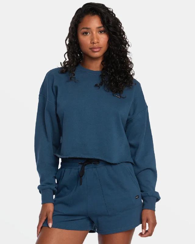 Easy Style Selects Sweat Shorts - Duck Blue