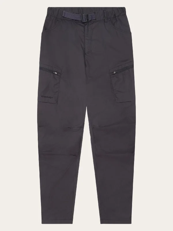 Free And Comfortable Vent Ripstop 90 lightweight pants - GOTS/Vegan - Black Jet
