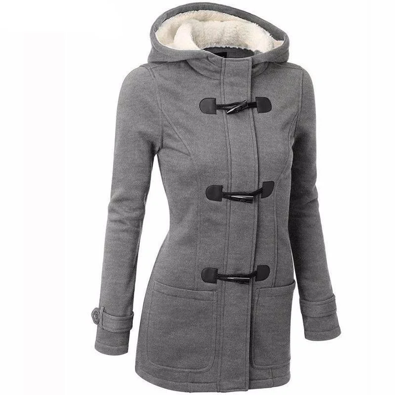Personal Charm APOENGE Brand 2017 Arrival Hooded Overcoat