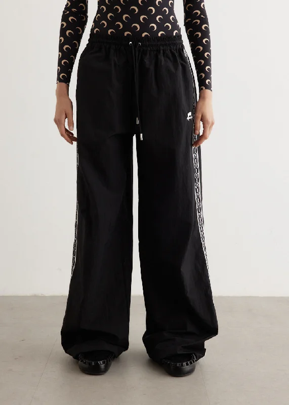 Effortless Style Recycled Nylon Track Pants
