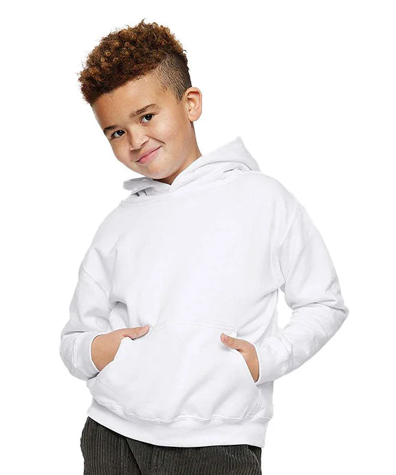 High-quality Styles 2296 - LAT Youth Pullover Fleece Hoodie | White
