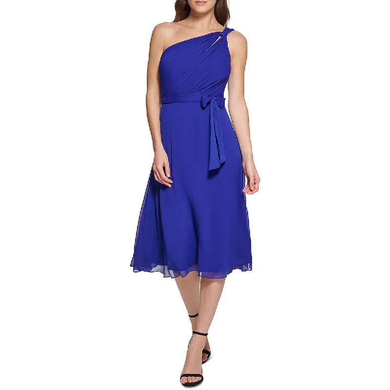 Exquisite Craftsmanship DKNY Womens Midi Cocktail and Party Dress