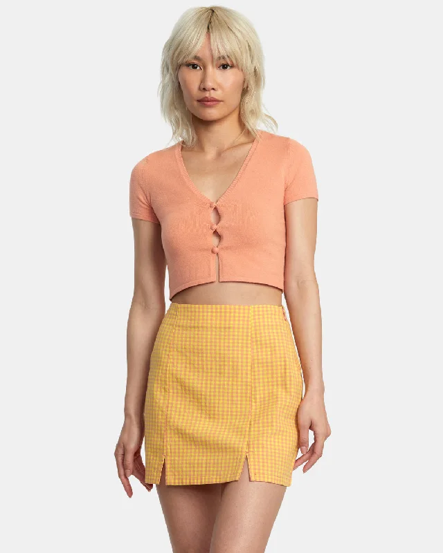 Comfortable And Simple Brightside Mini Skirt - Lilikoi
