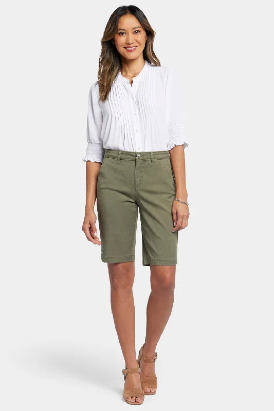 Comfortable Series Bermuda Shorts - Avocado