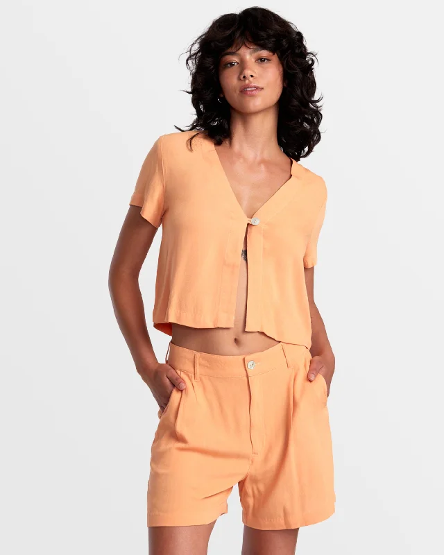 Soft Clothing Del Mar Shorts - Copper Tan