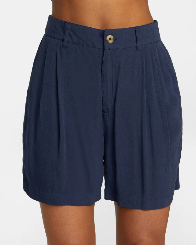 Trendy Wear Del Mar Shorts - Moody Blue