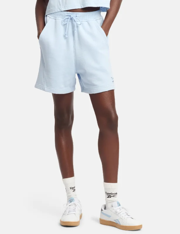 Breathable Design Icon Elements Shorts - Y2K Blue