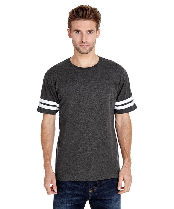 Sports Style 6937 - LAT Mens Football T-Shirt | Vintage Smoke/White