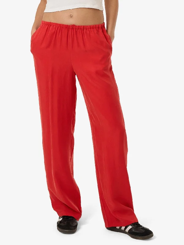 High-end Fabrics Scarlet Pant - Flame Red