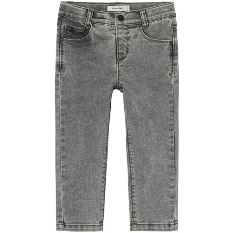 Unique Prints Lil'Atelier Light Grey Denim Ben Jeans